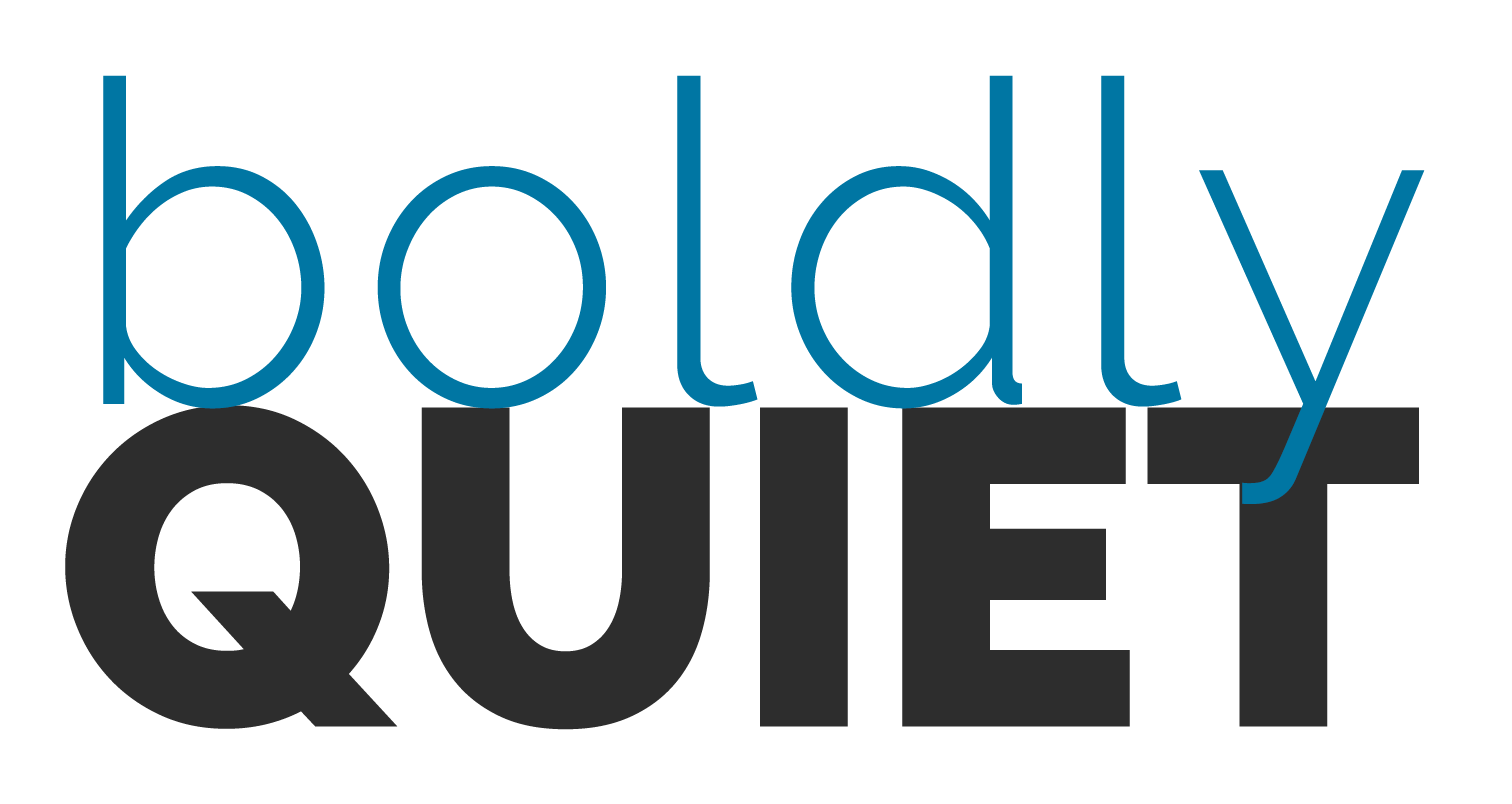 Boldly Quiet Logo